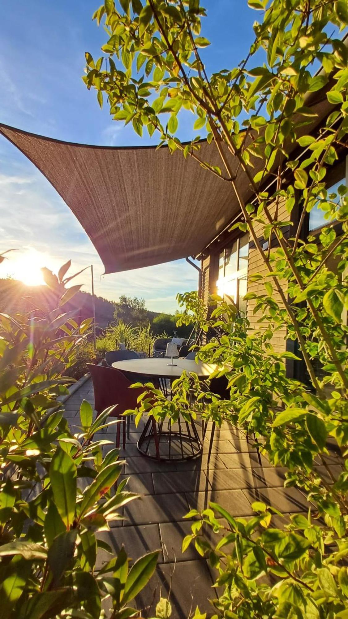 Odenwald-Lodge Mit Infrarotsauna Und E-Ladestation Im Naturpark Odenwald "Haus Himmelblau" Reichelsheim Eksteriør billede